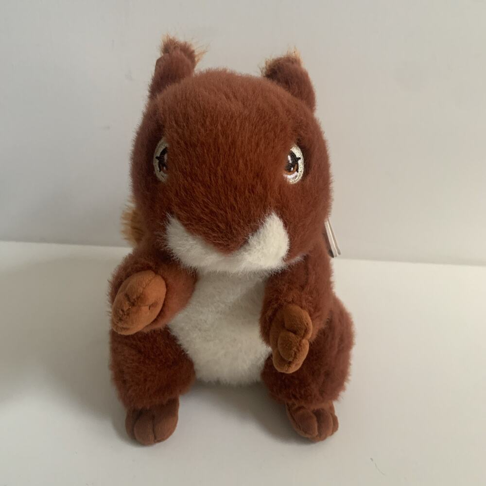 Keel Toys Keeleco 7'' Eco Friendly Red Squirrel Soft Toy Plush Brand New